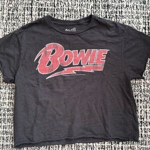 Black Bowie Graphic T-Shirt